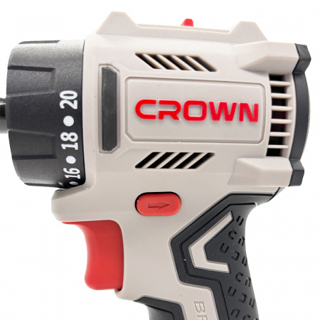 Дрель-шуруповерт аккумуляторная со сменными патронами CROWN CT21131HQX-2 BMC