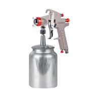 <strong>Пневматический краскопульт высокого давления CROWN CT38130</strong>— предназначен для нанесения лакокрасочных материалов средней и высокой вязкости. Благодаря системе всасывания и увеличенному рабочему давлению эффективно распыляет густые составы:
