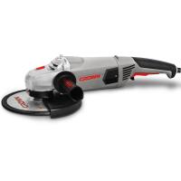 Угловая шлифмашина CROWN CT13500-230S имеет плавный пуск, что продлевает срок службы инструмента, а так же обеспечивает безопасность оператора;<br />Мощный высокопроизводительный двигатель для работы в продолжительном режиме; <br />Удобный хват рукой за с