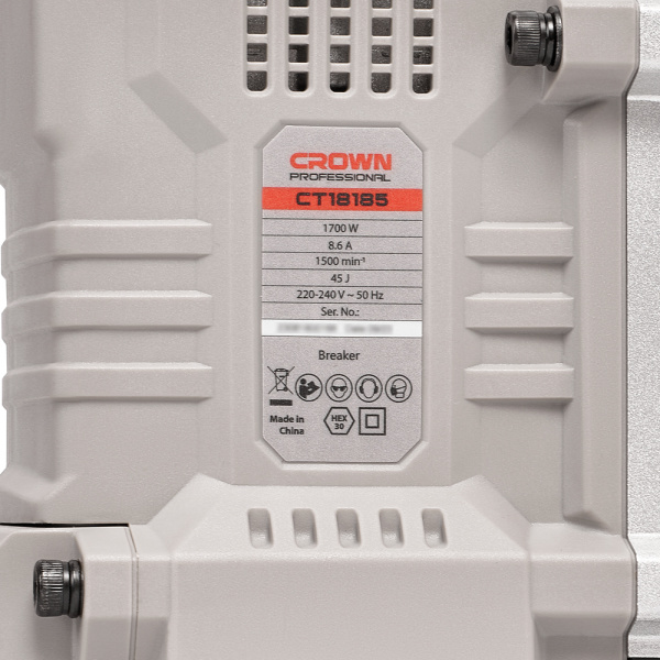 Отбойный молоток CROWN CT18185 BMC