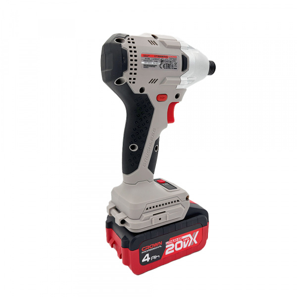 Винтоверт ударный аккумуляторный BL CROWN CT22067HX-4S TB