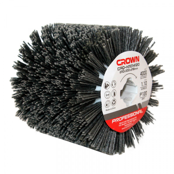 Нейлоновая щетка CROWN CAQ-N11014120