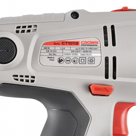 Шуруповерт сетевой CROWN CT10113