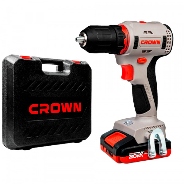 Аккумуляторный шуруповерт BL CROWN CT21091HX-2 BMC