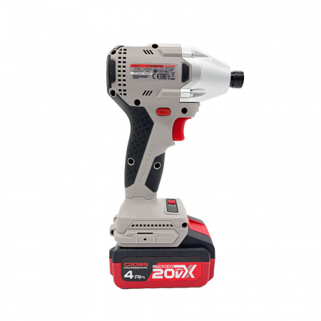 Винтоверт ударный аккумуляторный BL CROWN CT22067HX-4S TB