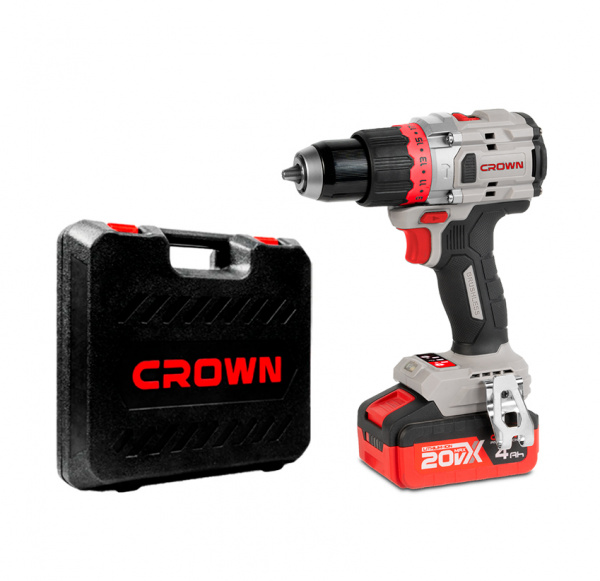 Аккумуляторный шуруповерт ударный BL CROWN CT21127HMX-4 BMC
